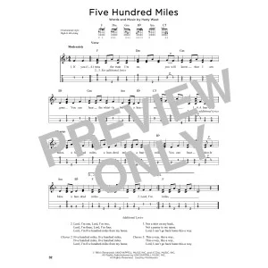 Five Hundred Miles (arr. Jim Schustedt)