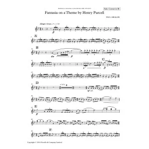 Fantasia on a Theme by Henry Purcell - Bb Cornet