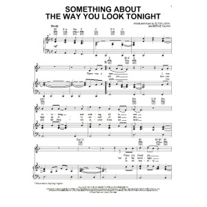 Something About The Way You Look Tonight