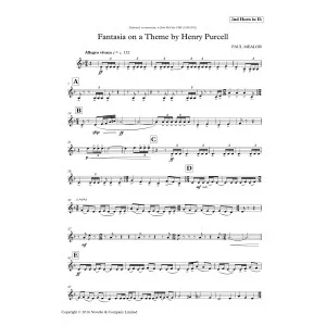 Fantasia on a Theme by Henry Purcell - Eb Horn 2