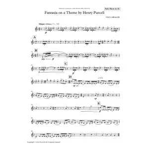 Fantasia on a Theme by Henry Purcell - Horn in Eb
