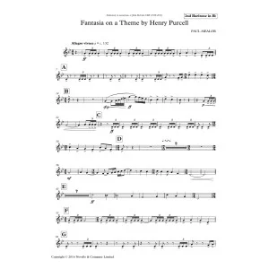 Fantasia on a Theme by Henry Purcell - 2nd Baritone T.C.