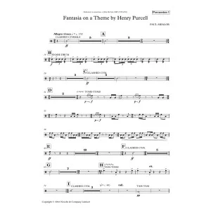 Fantasia on a Theme by Henry Purcell - Percussion 1