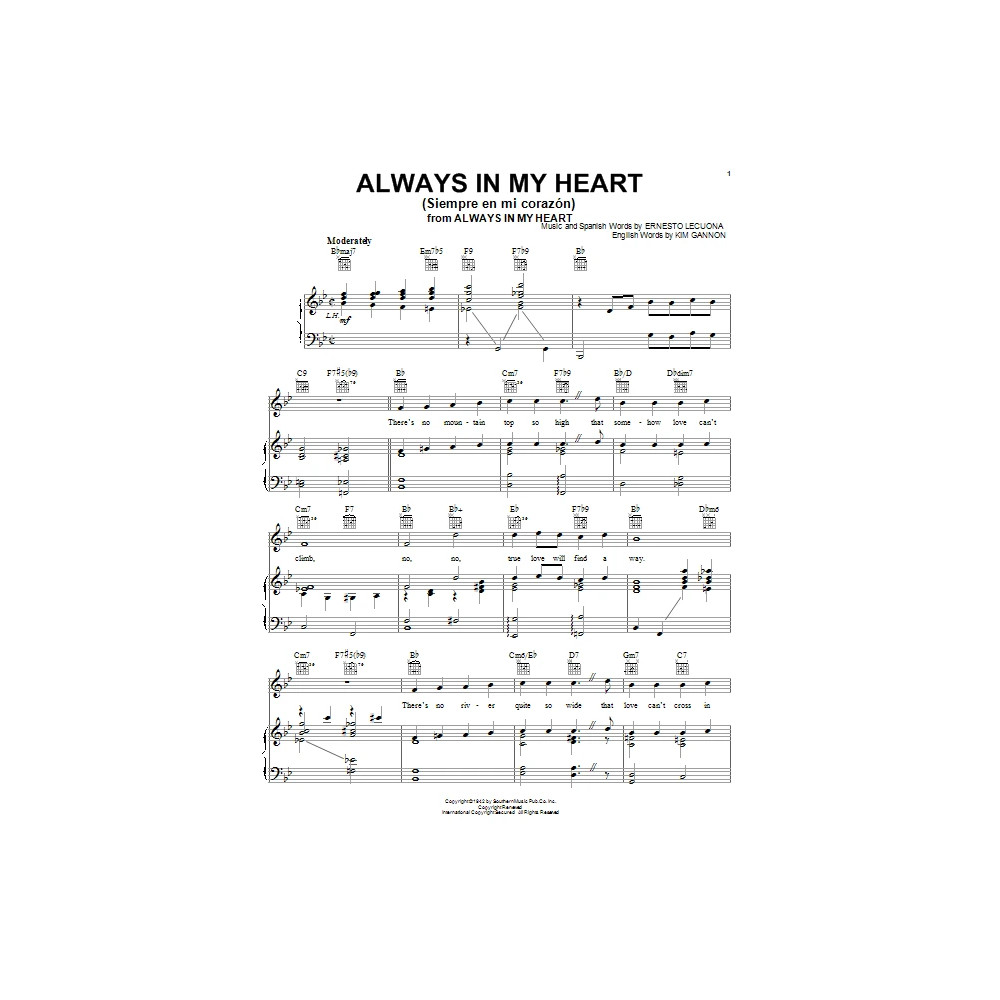 Always In My Heart (Siempre En Mi Corazon)