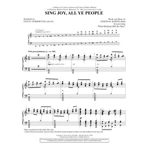Sing Joy, All Ye People - Handbells