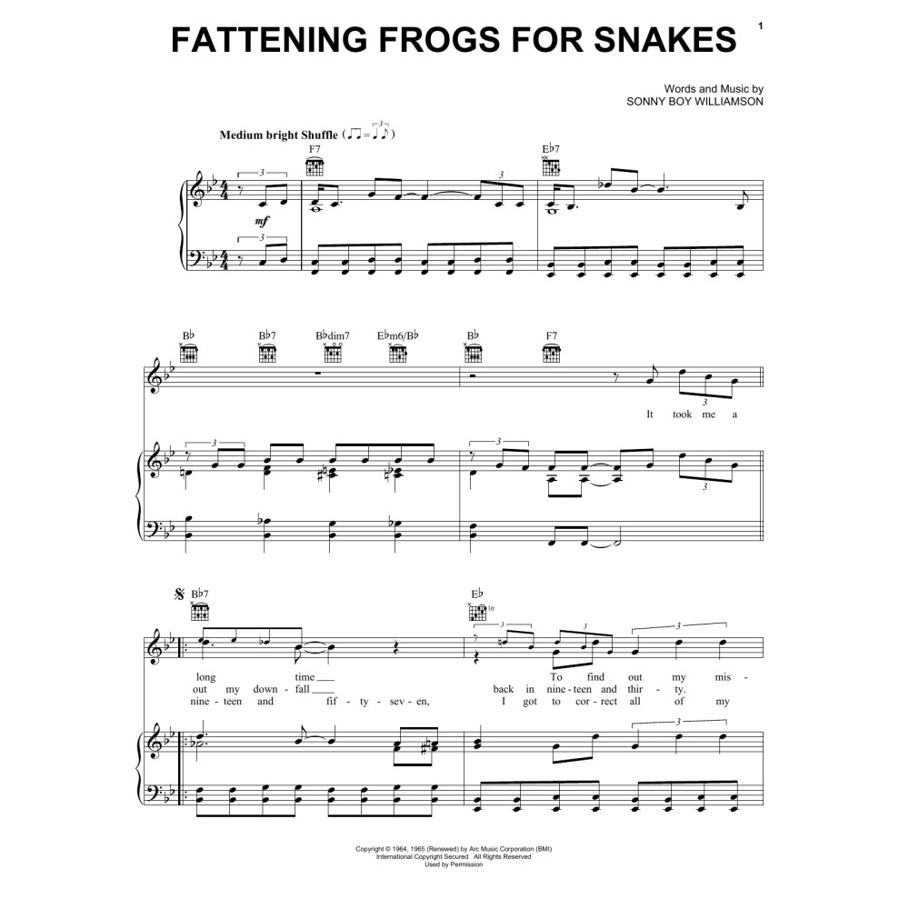 Fattening Frogs For Snakes