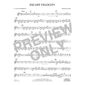 Escape Velocity - Alto Sax 1
