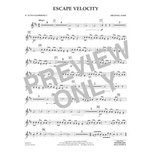Escape Velocity - Alto Sax 2