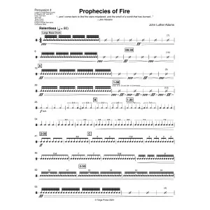 Prophecies of Fire - Percussion 4