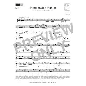 Standerwick Market (Grade 4, list A2, from the ABRSM Clarinet Syllabus from 2026)