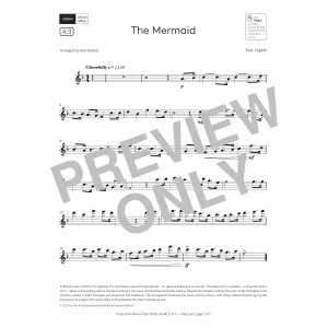 The Mermaid (Grade 3, list A3, from the ABRSM Flute Syllabus from 2026)
