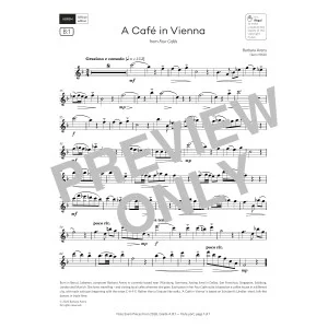 A Café in Vienna (Grade 4, list B1, from the ABRSM Flute Syllabus from 2026)