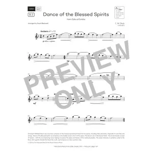 Dance of the Blessed Spirits (Grade 3, list B3, from the ABRSM Flute Syllabus from 2026)