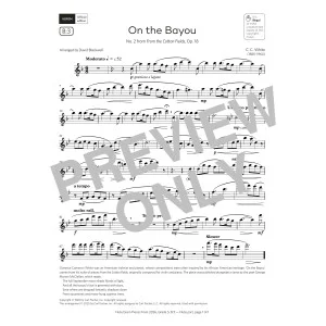 On the Bayou (Grade 5, list B3, from the ABRSM Flute Syllabus from 2026)
