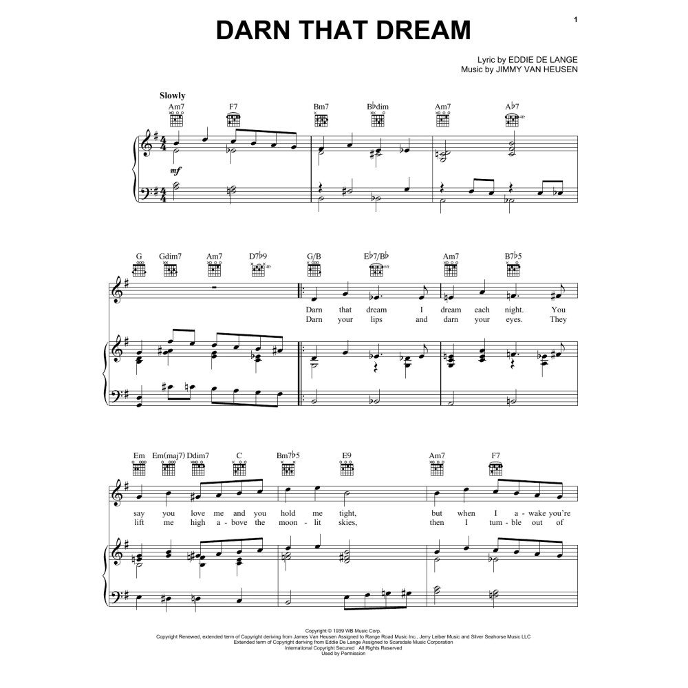 Darn That Dream