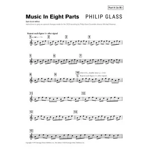 Music in Eight Parts (Open version) - Part 8 - Bb