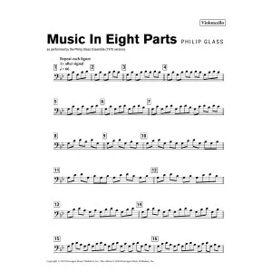 Music in Eight Parts (1970 version) - Violoncello