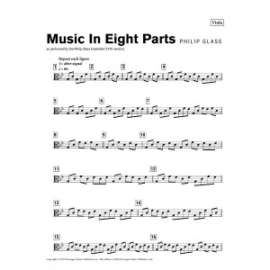 Music in Eight Parts (1970 version) - Viola