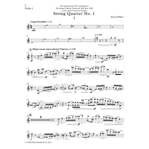 String Quartet No. 1 - Violin 1