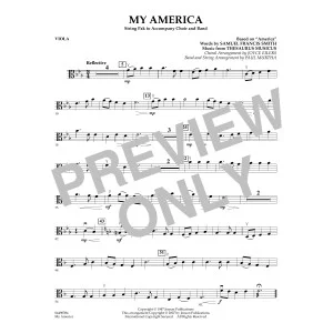 My America (arr. Paul Murtha) - Viola