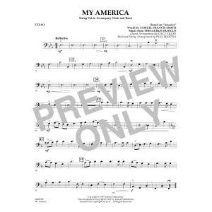 My America (arr. Paul Murtha) - Cello