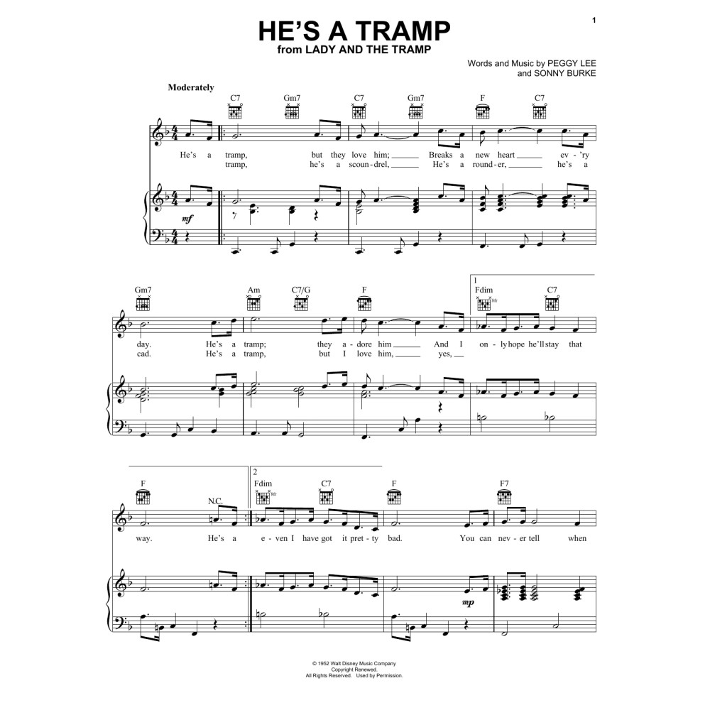 He's A Tramp (from Lady And The Tramp)