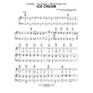 (I Scream-You Scream-We All Scream For) Ice Cream