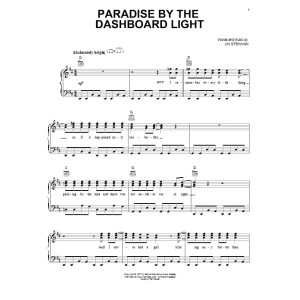 Paradise By The Dashboard Light