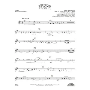 Beyond (End Credit Version) from Moana 2 - Pt.2 - Bb Clarinet/Bb Trumpet