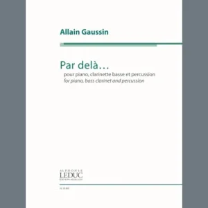 Par delà - Bass Clarinet