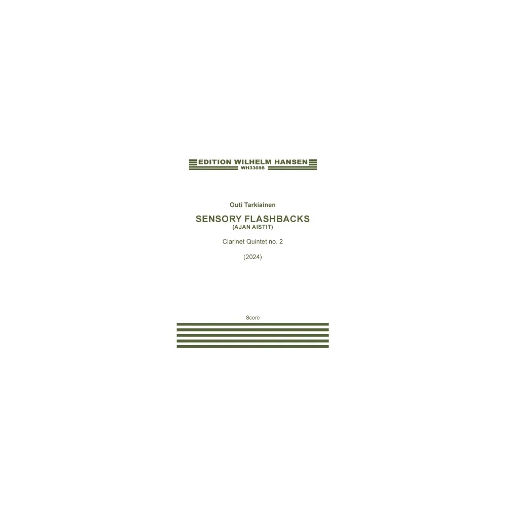 Sensory Flashbacks (Ajan aistit) (Clarinet Quintet No. 2) - Violin