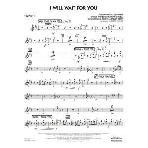 I Will Wait For You (arr. Mark Taylor) - Trumpet 1