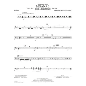 Selections from Moana 2 (arr. Sean O'Loughlin) - Timpani