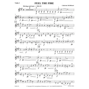 Feel the Fire - Violin 2