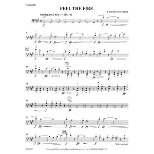 Feel the Fire - Cello