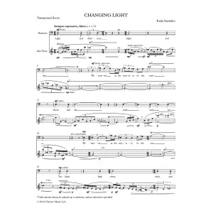 Changing Light - Score