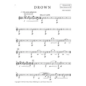 Drown - Bb Clarinet/Bass Clarinet