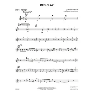 Red Clay (arr. Mark Taylor) - Part 1 - Bb Trumpet