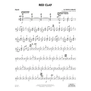 Red Clay (arr. Mark Taylor) - Drums