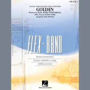 Golden (from KPop Demon Hunters) (arr. Paul Murtha) - Pt.5 - Eb Baritone Saxophone