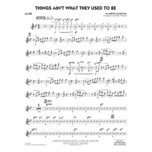 Things Ain't What They Used to Be (arr. Mark Taylor) - Guitar