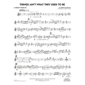 Things Ain't What They Used to Be (arr. Mark Taylor) - Alternate Tenor Sax