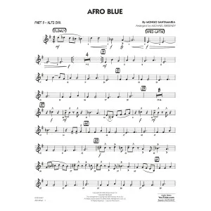 Afro Blue (arr. Michael Sweeney) - Part 3 - Eb Alto Sax