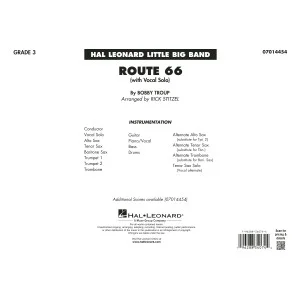 Route 66 (arr. Rick Stitzel) - Full Score