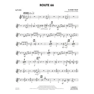 Route 66 (arr. Rick Stitzel) - Alto Sax
