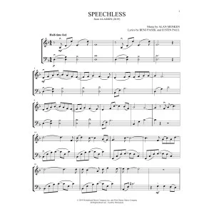Speechless (from Aladdin) (arr. Michelle Hynson)