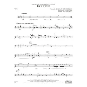 Golden (from KPop Demon Hunters) (arr. Paul Murtha) - Viola