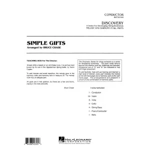 Simple Gifts - Full Score