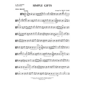 Simple Gifts - Viola
