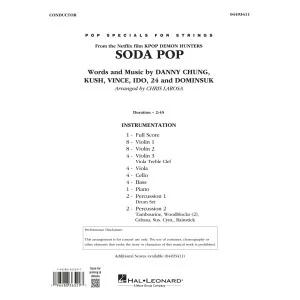 Soda Pop (from KPop Demon Hunters) (arr. Chris Larosa) - Conductor Score (Full Score)